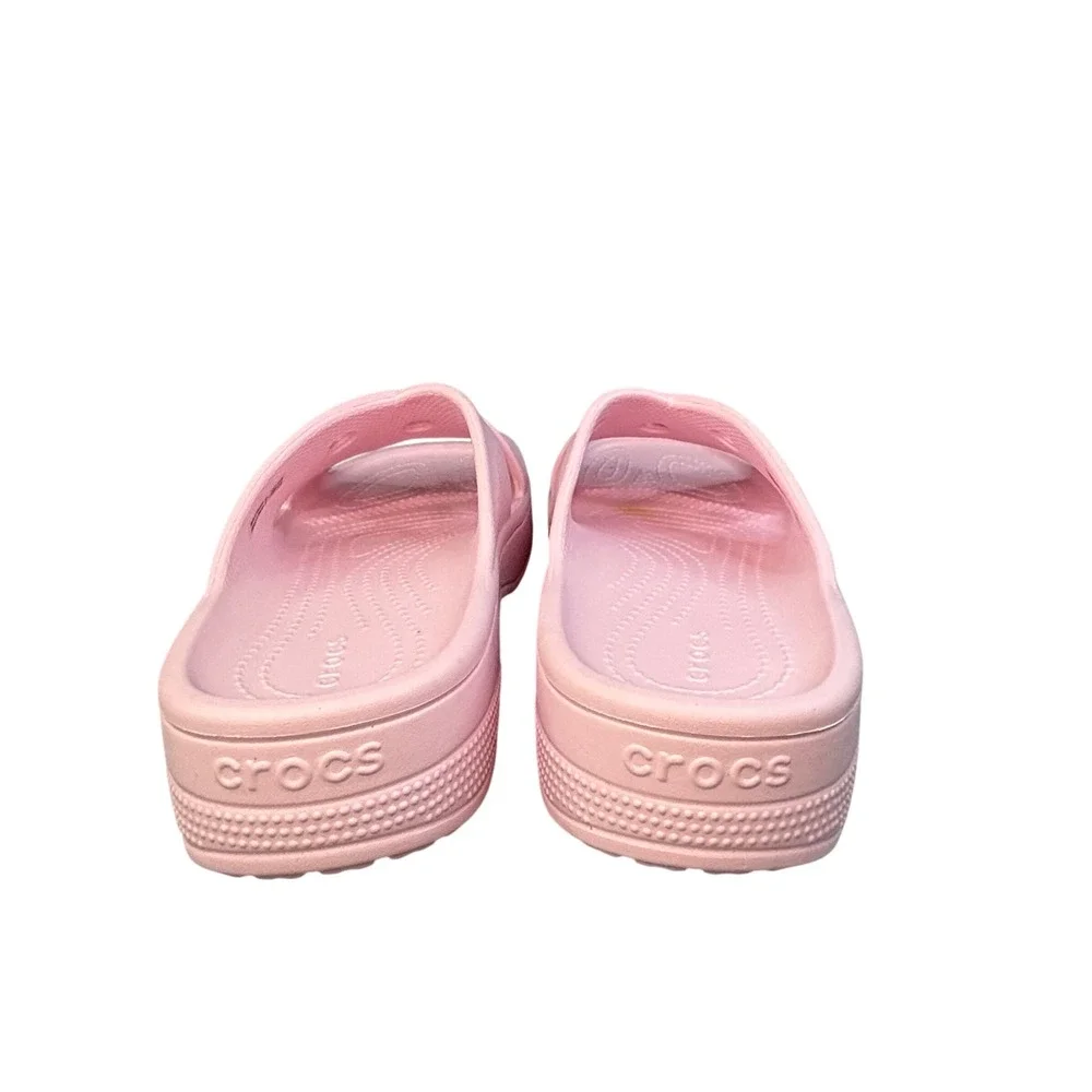 Crocs Classic Women's Cross Strap Sandals Pink Milk Size 7 Style 210840